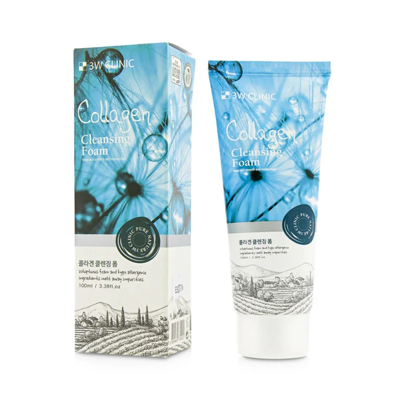 3W-Clinic-Collagen-Cleansing-Foam-100ml