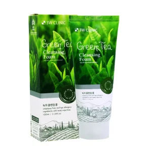 3W-Clinic-Green-Tea-Foam-Cleansing-100ml