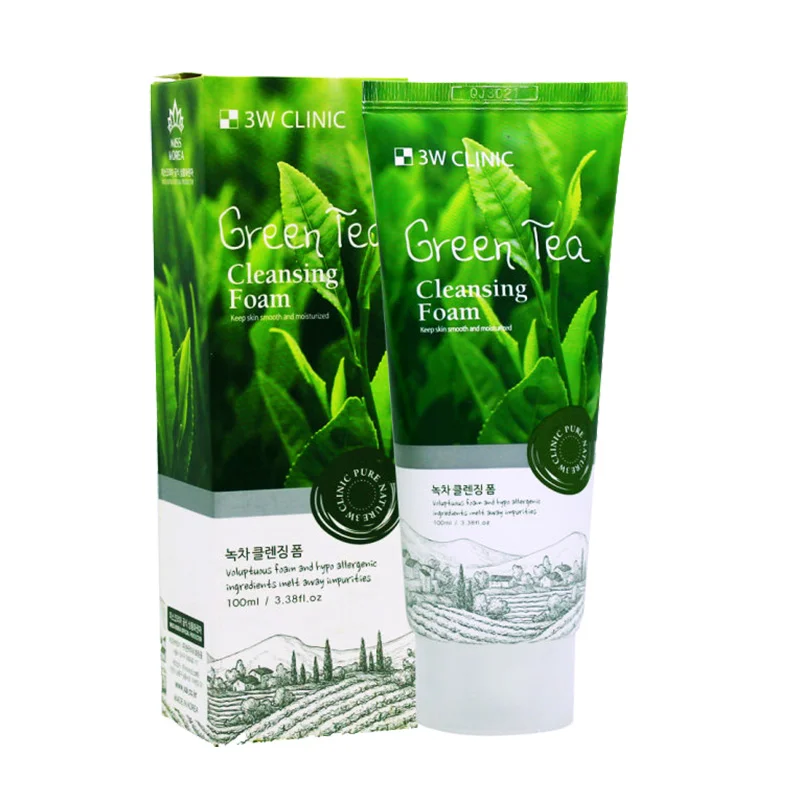 3W-Clinic-Green-Tea-Foam-Cleansing-100ml